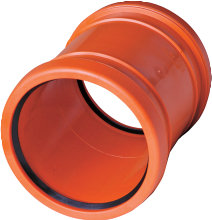 Skjutmuff 110 mm Pipelife